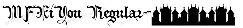 MFXiYou Regular字体转换
